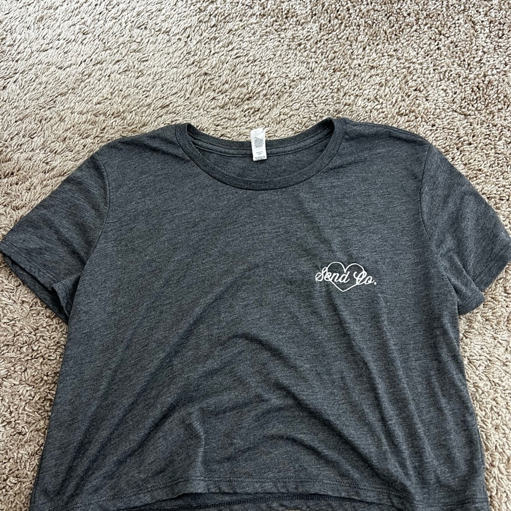Send Coalition Crop Tee